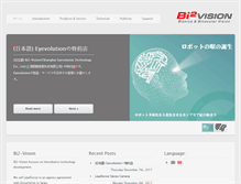Tablet Screenshot of bi2vision.com